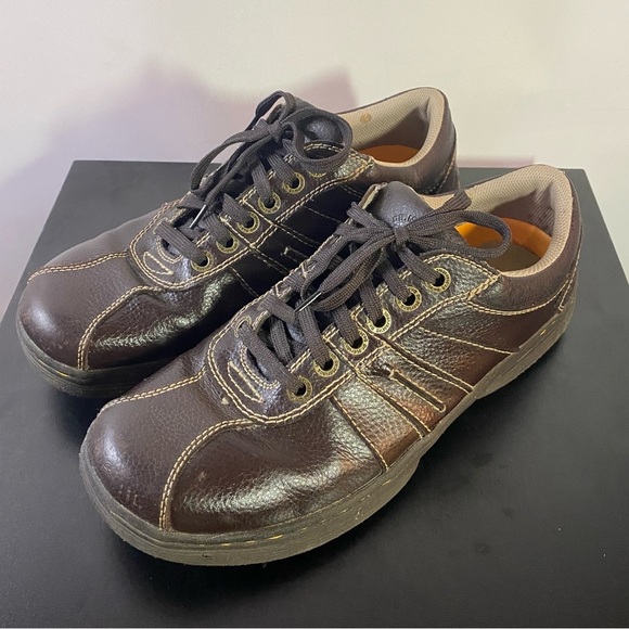 Dr. Martens men’s brown leather oxfords - size 11 - Picture 3 of 10